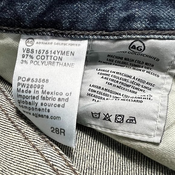 AG Denim | ex-boyfriend slim slouchy jeans | 28R - Picture 4 of 5